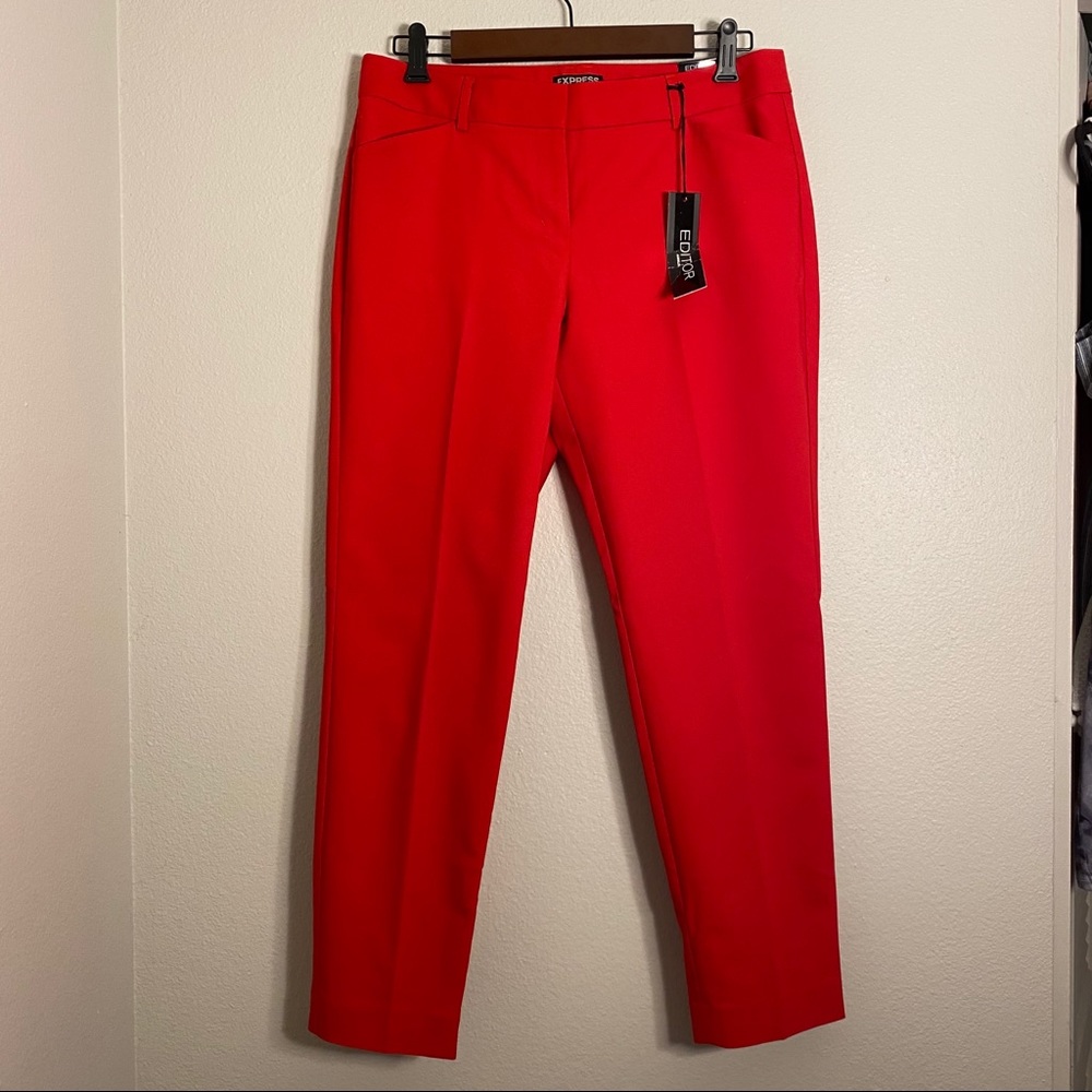 Red Express Work Trousers
